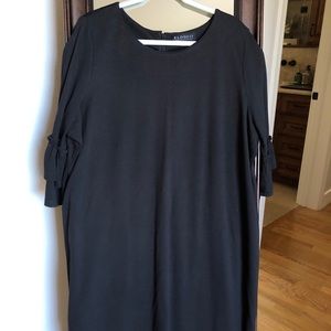 Brand new black dress with flowy sleeves
